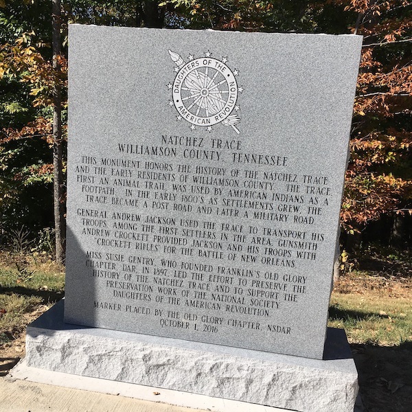 Natchez Trace Monument